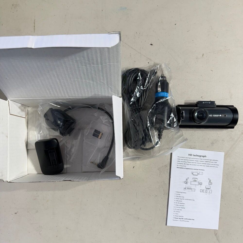 HD 1080P Tachograph Dash Cam